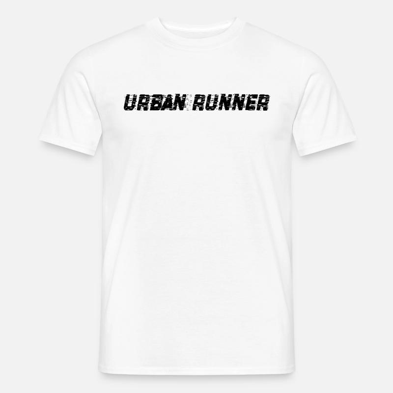Runner - Männer T-Shirt - Weiß