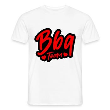 Équipe de barbecues - T-shirt homme - blanc - Devant - AI Model Male 178 dark (178cm)