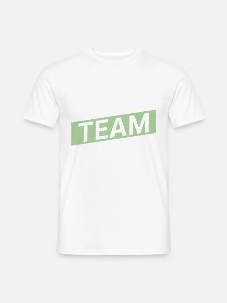 Volleyball Team - Männer T-Shirt - Weiß