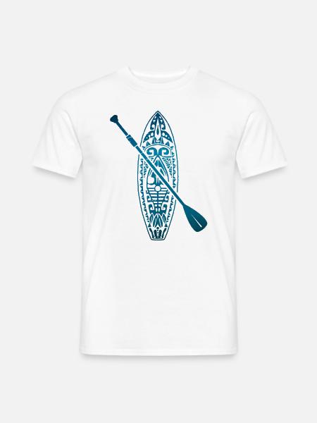 Stand Up Paddle Hawaï - T-shirt homme - blanc