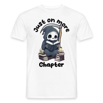 Sweet Grim Reaper - Juste un chapitre de plus pour Halloween - T-shirt homme - blanc - Devant - AI Model Male 178 dark (178cm)