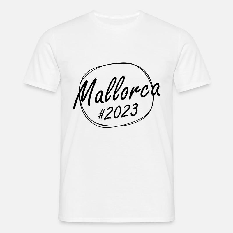 Mallorca 2023 - Männer T-Shirt - Weiß