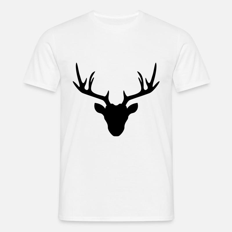 Deer Deer icon - Men's T-Shirt - white