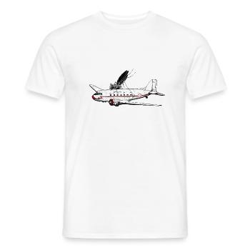 morsure moucheron - T-shirt homme - blanc - Devant - AI Model Male 178 dark (178cm)
