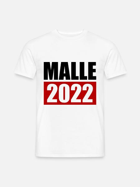 malle 2022 - Männer T-Shirt - Weiß