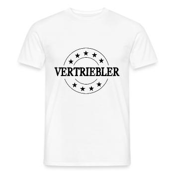 Vertriebler Beruf - Männer T-Shirt - Weiß - Vorne - AI Model Male 178 dark (178cm)