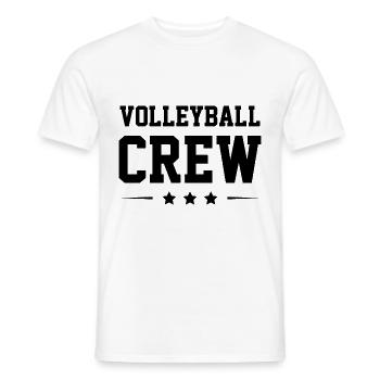 Équipe de volleyball - T-shirt homme - blanc - Devant - AI Model Male 178 dark (178cm)