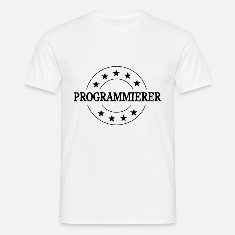 Programmierer Beruf - Männer T-Shirt - Weiß