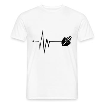 Mais Puls - Männer T-Shirt - Weiß - Vorne - AI Model Male 178 dark (178cm)