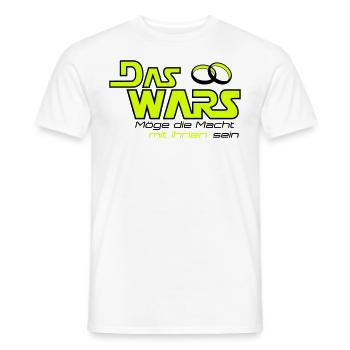 das wars mit ihnen - T-shirt homme - blanc - Devant - AI Model Male 178 dark (178cm)