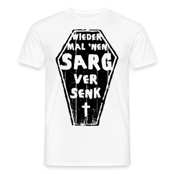 Encore un cercueil coulé - T-shirt homme - blanc - Devant - AI Model Male 178 dark (178cm)