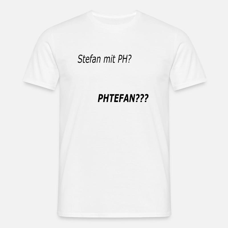 Stephan with PH? - Men's T-Shirt - white