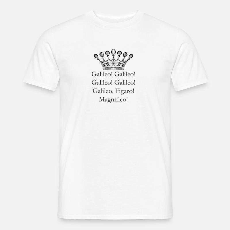 Queen Bohemian Rhapsody - Männer T-Shirt - Weiß