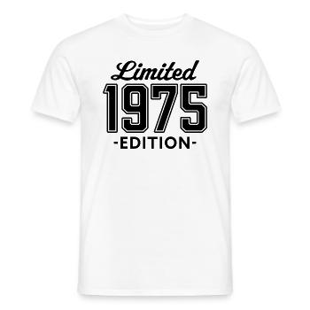 édition limitée 1975 - T-shirt homme - blanc - Devant - AI Model Male 178 dark (178cm)