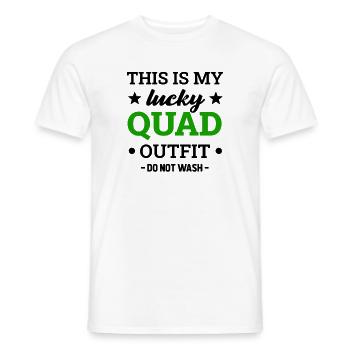 Quad Quad Riders Quad Ride ATV - Men's T-Shirt - white - Front - AI Model Male 178 dark (178cm)