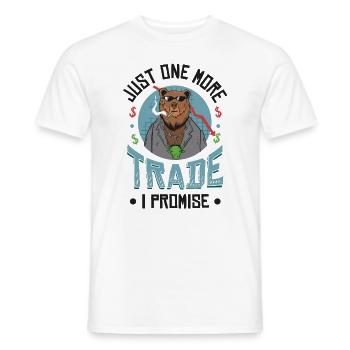 Plus qu’un seul échange que je promets - T-shirt homme - blanc - Devant - AI Model Male 178 dark (178cm)