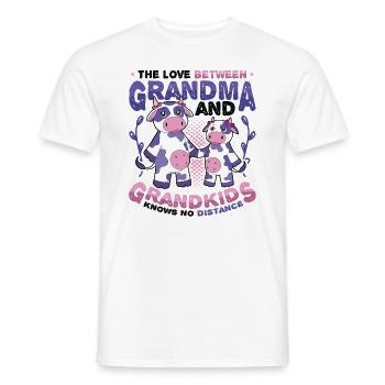 Auf Wiedersehen Und Abschied, Umzugsgroßmutter - Männer T-Shirt - Weiß - Vorne - AI Model Male 178 dark (178cm)