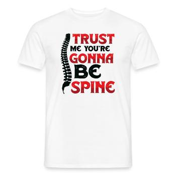 Vertrauen Sie Mir, ich bin Chiropraktiker - Männer T-Shirt - Weiß - Vorne - AI Model Male 178 dark (178cm)