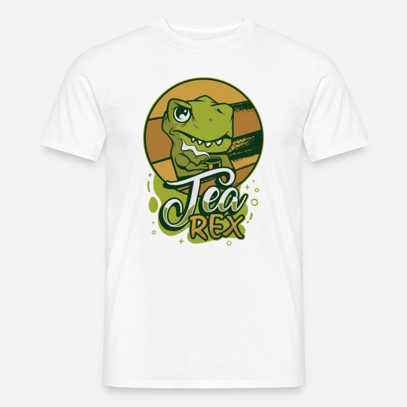 Tee-Experte Teetrinker Teesüchtiger Tee-Enthusiast - Männer T-Shirt - Weiß