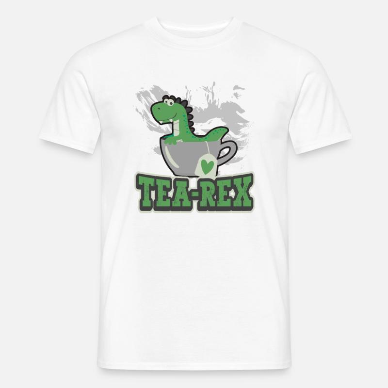 Tee-Experte Teetrinker Teesüchtiger Tee-Enthusiast - Männer T-Shirt - Weiß