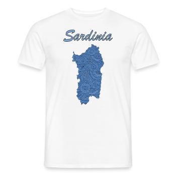 Sardinien Insel Italien Sardinia Island Italy - Männer T-Shirt - Weiß - Vorne - AI Model Male 178 dark (178cm)