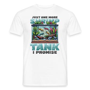 Garnelen Züchter Garnelen Aquarium - Männer T-Shirt - Weiß - Vorne - AI Model Male 178 dark (178cm)