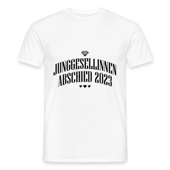 Jga 2023 Junggesellinnenabschied - Männer T-Shirt - Weiß - Vorne - AI Model Male 178 dark (178cm)