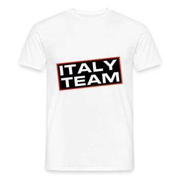 Selección de Italia - Camiseta hombre - blanco - delante - AI Model Male 178 dark (178cm)