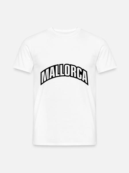 Mallorca Font - Men's T-Shirt - white