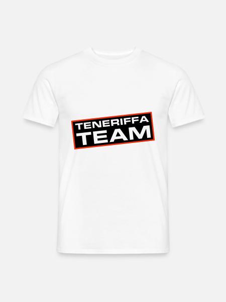 Teneriffa Team - Männer T-Shirt - Weiß
