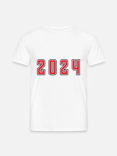 Anniversaire 2024 - T-shirt homme - blanc