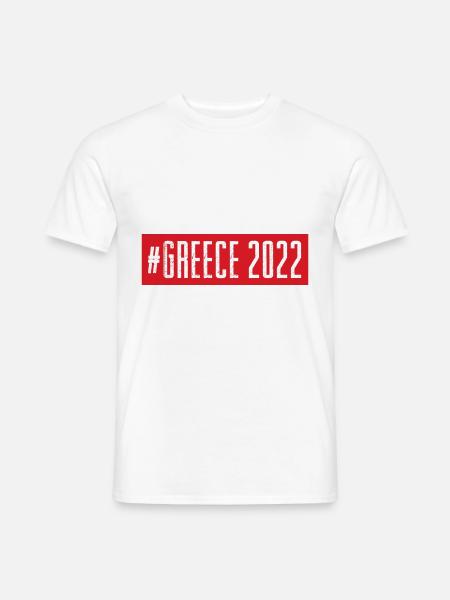 Greece 2022 - Männer T-Shirt - Weiß
