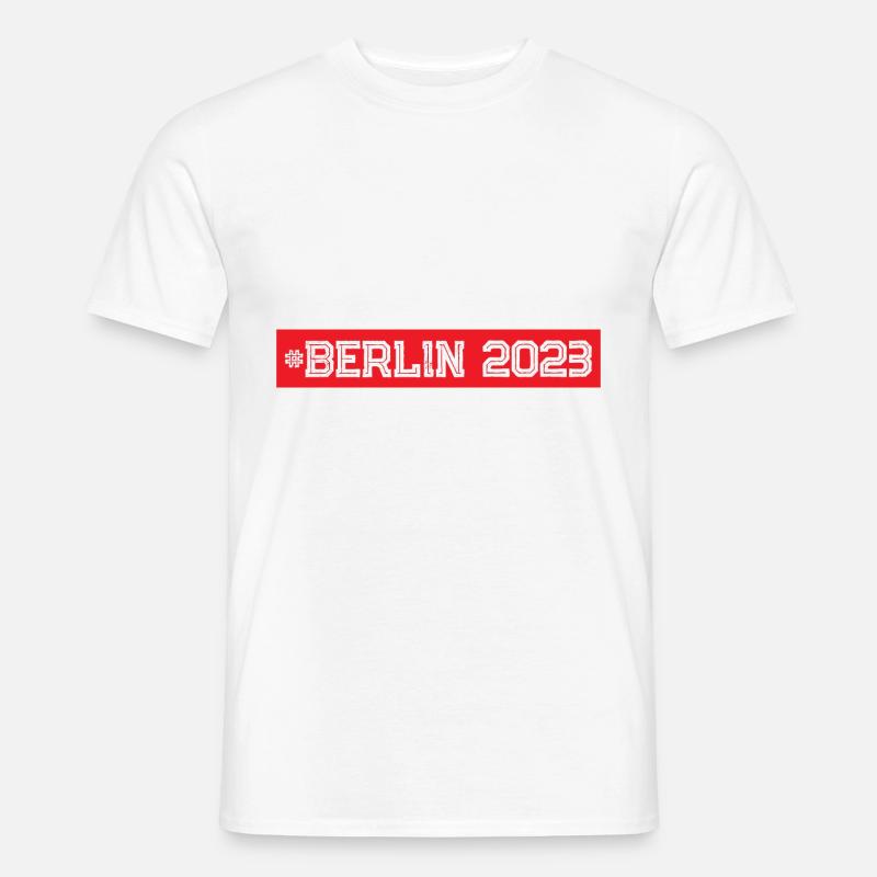 Berlin 2023 - Männer T-Shirt - Weiß
