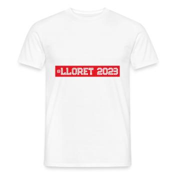Lloret De Mar 2023 - Männer T-Shirt - Weiß - Vorne - AI Model Male 178 dark (178cm)
