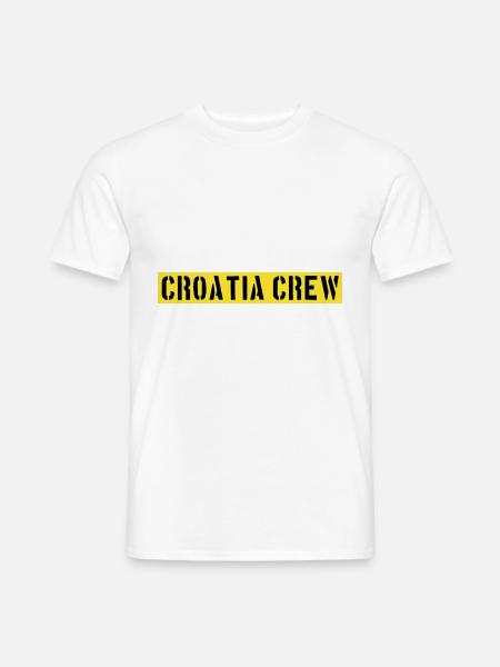 Croatia Crew - Men's T-Shirt - white