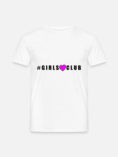 Club filles - T-shirt homme - blanc