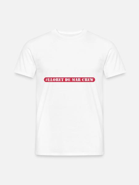 Lloret De Mar Crew - Männer T-Shirt - Weiß