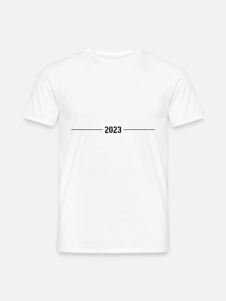 2023 year - Men's T-Shirt - white