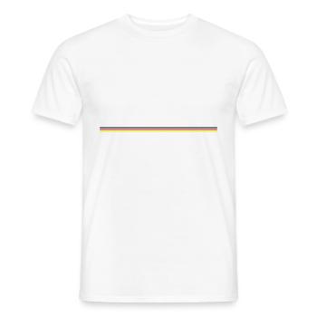 L’équipe Germany Line Germany - T-shirt homme - blanc - Devant - AI Model Male 178 dark (178cm)