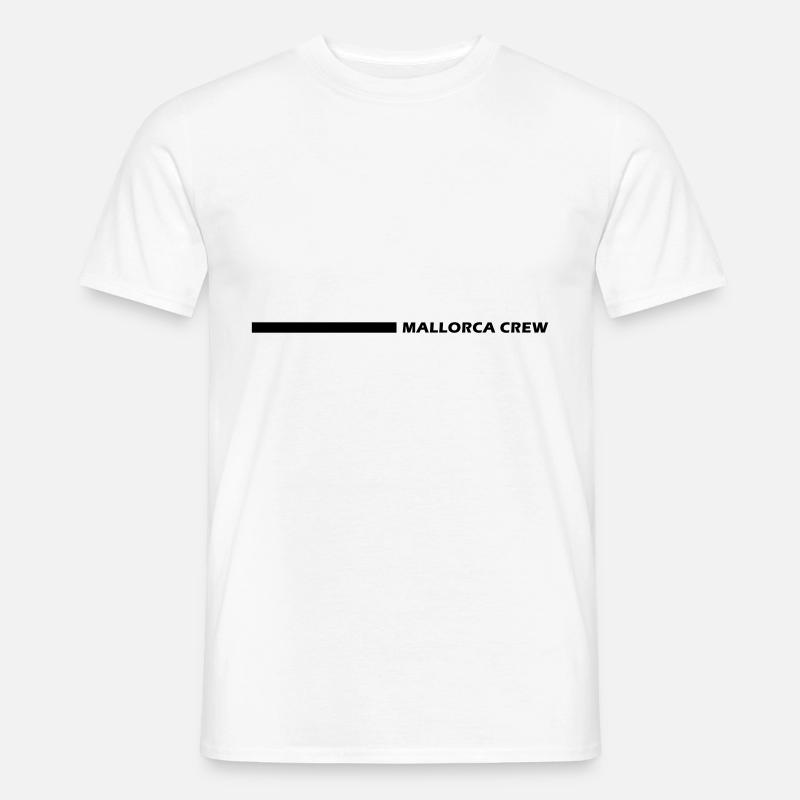 Mallorca Crew - Männer T-Shirt - Weiß