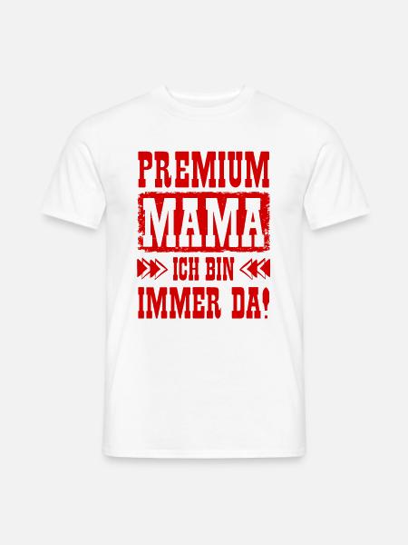 Beste Mama der Welt - Männer T-Shirt - Weiß