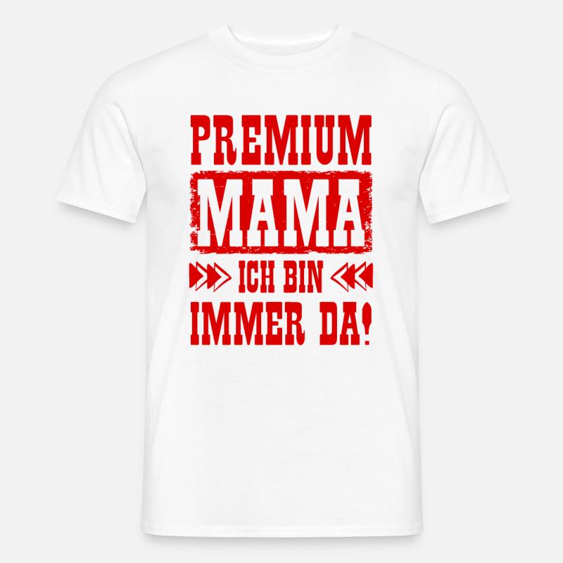 Beste Mama der Welt - Männer T-Shirt - Weiß