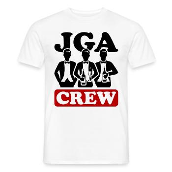 Junggesellen Abschied Crew - Männer T-Shirt - Weiß - Vorne - AI Model Male 178 dark (178cm)