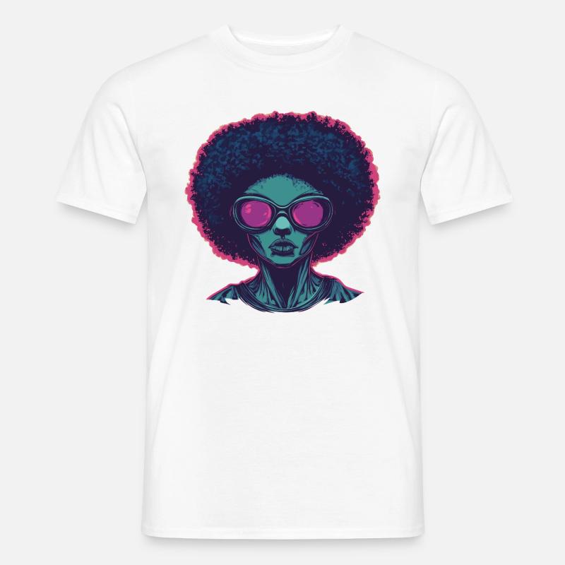 Disco - Männer T-Shirt - Weiß