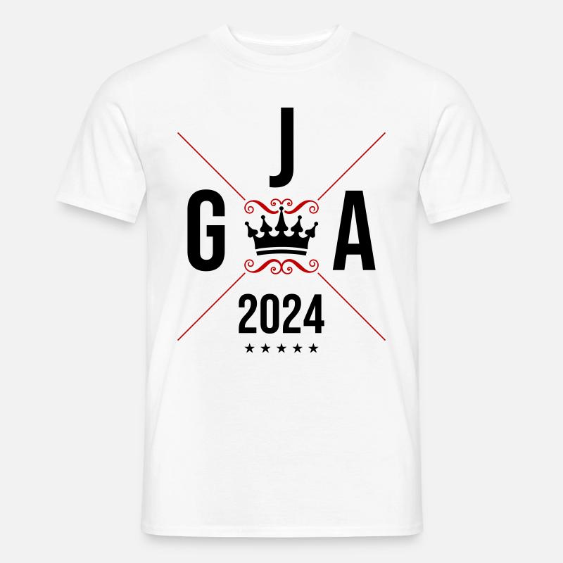 Jga 2024 Junggesellenabschied - Männer T-Shirt - Weiß