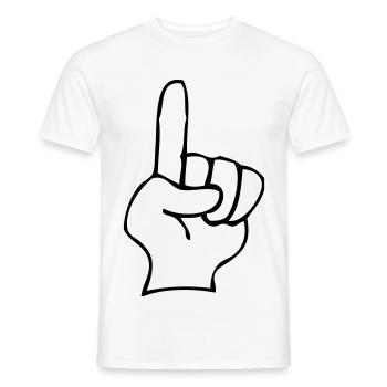 Index - T-shirt homme - blanc - Devant - AI Model Male 178 dark (178cm)