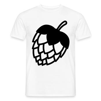 Tap beer icon - Men's T-Shirt - white - Front - AI Model Male 178 dark (178cm)