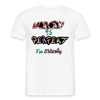 729CE6CC DF44 401F B134 5C63A3510FE9 - Männer T-Shirt - Weiß - Vorne - AI Model Male 178 dark (178cm)
