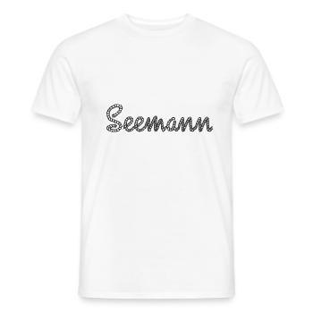 Seemann - Männer T-Shirt - Weiß - Vorne - AI Model Male 178 dark (178cm)