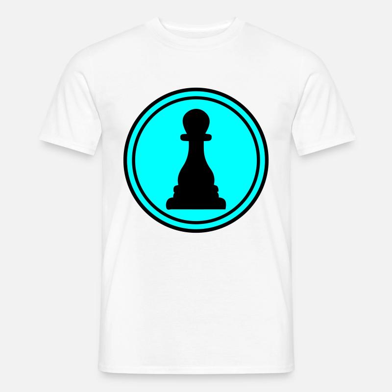 Runner Bauer Chess Piece - Men's T-shirt - white